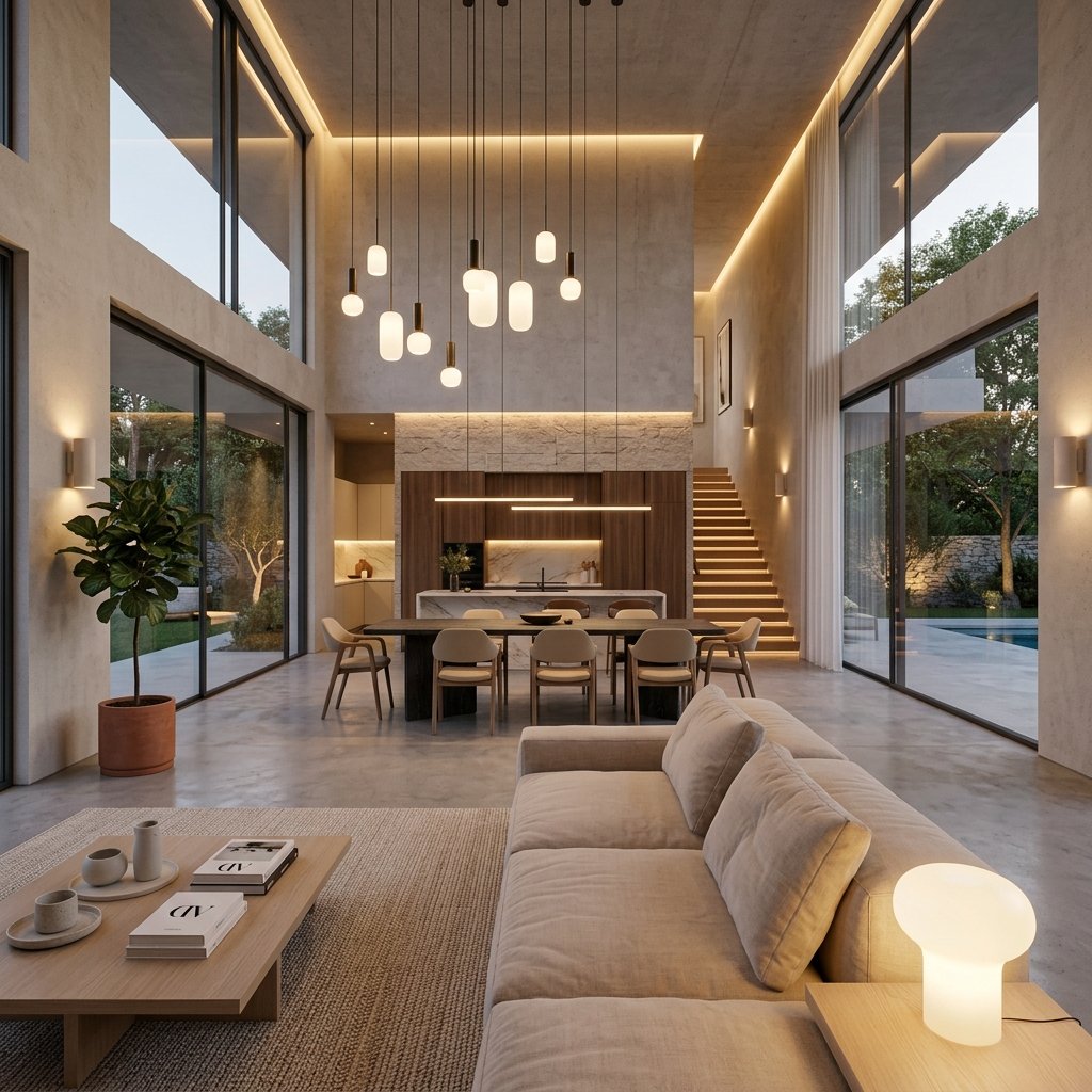 Luxurious Modern Interior Lighting
